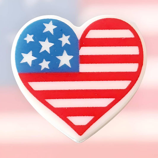 Flag Heart Focal