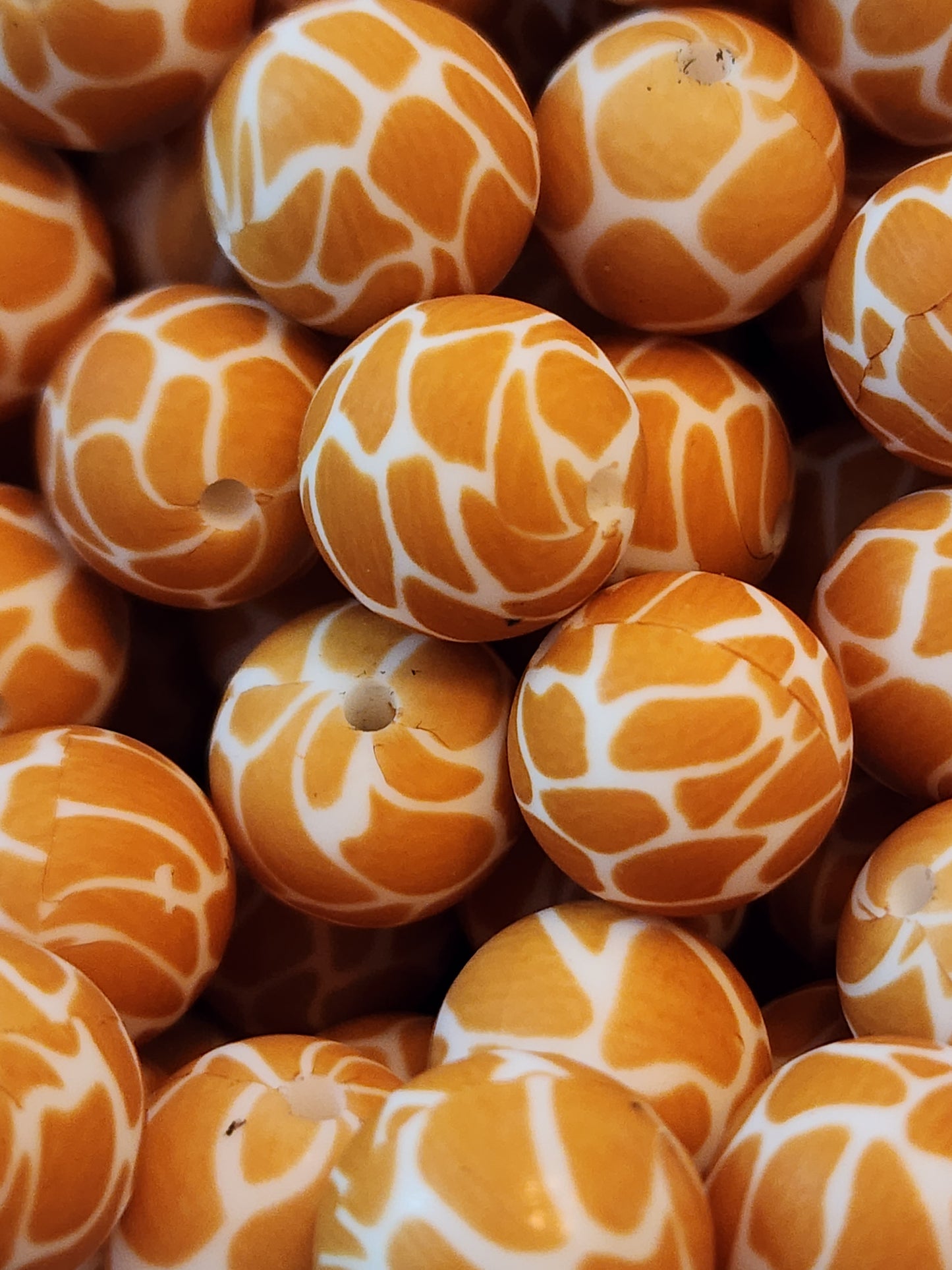 15MM Giraffe Silicone Beads