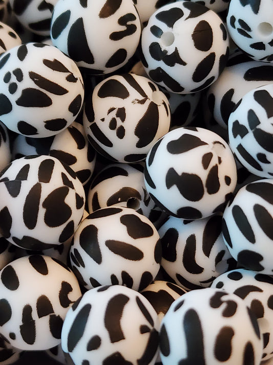15MM Cow Silicone Beads