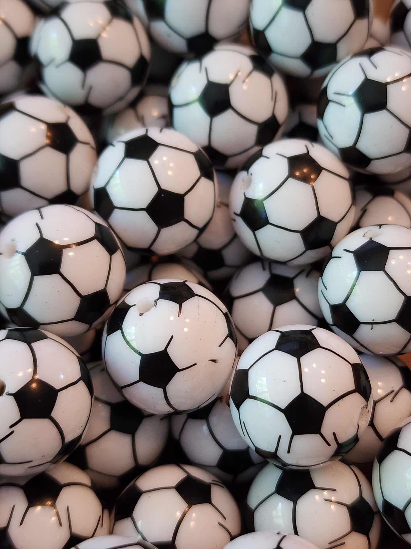 Soccer (Bubblegum Beads)