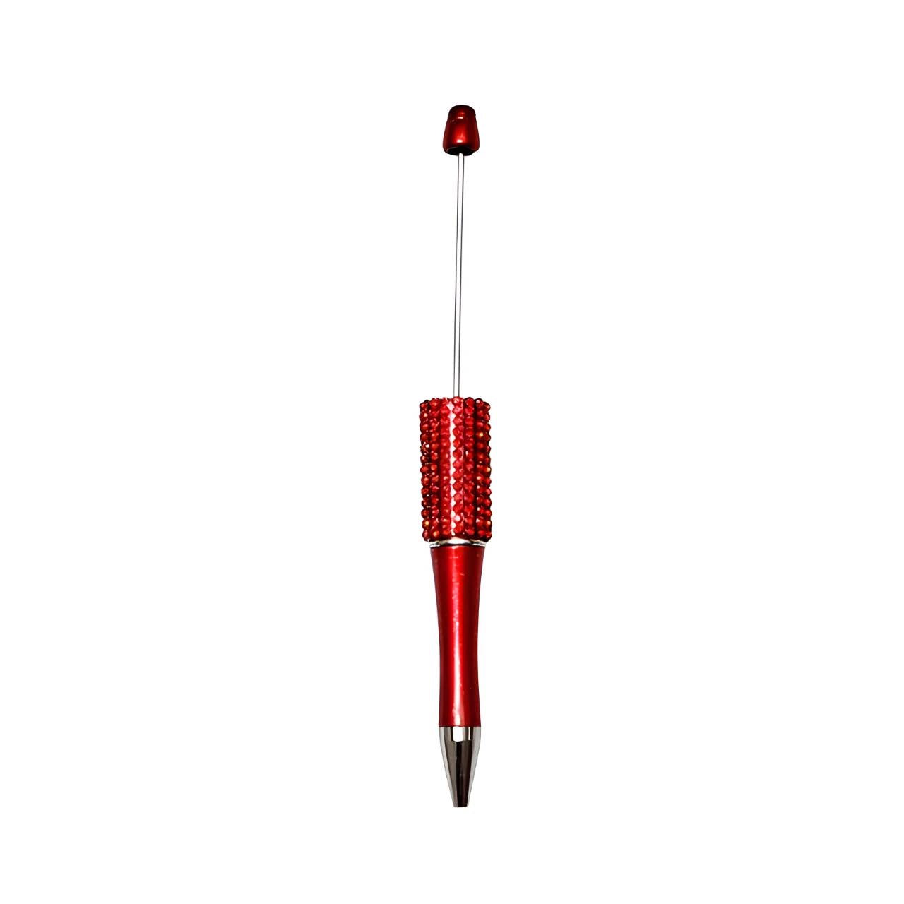 Red Rhinestone Beadable Pens