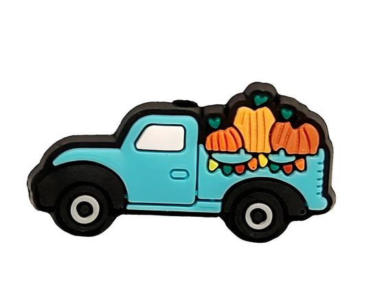 Pumpkin Truck Focal Bead F-149