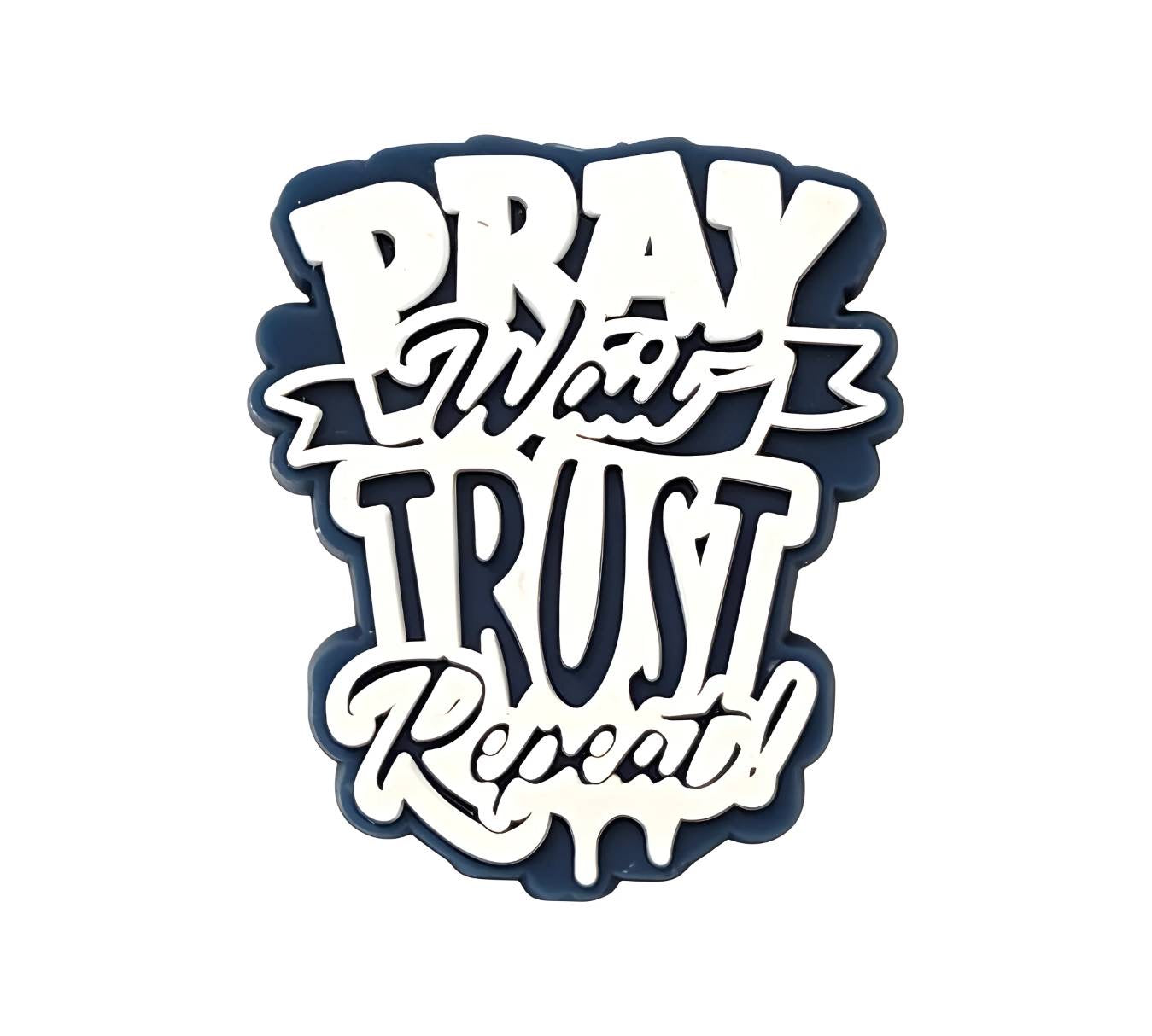 Pray wait Trust Repeat Focal Beads (Custom)