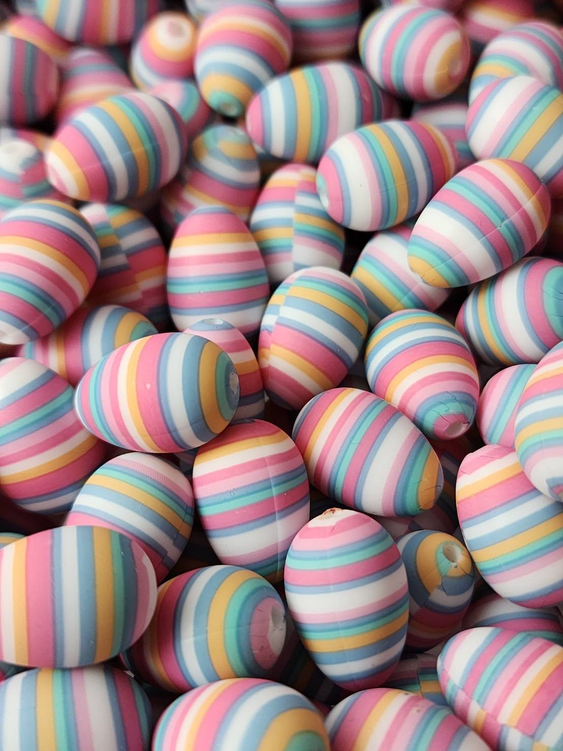 Egg Silicone Beads