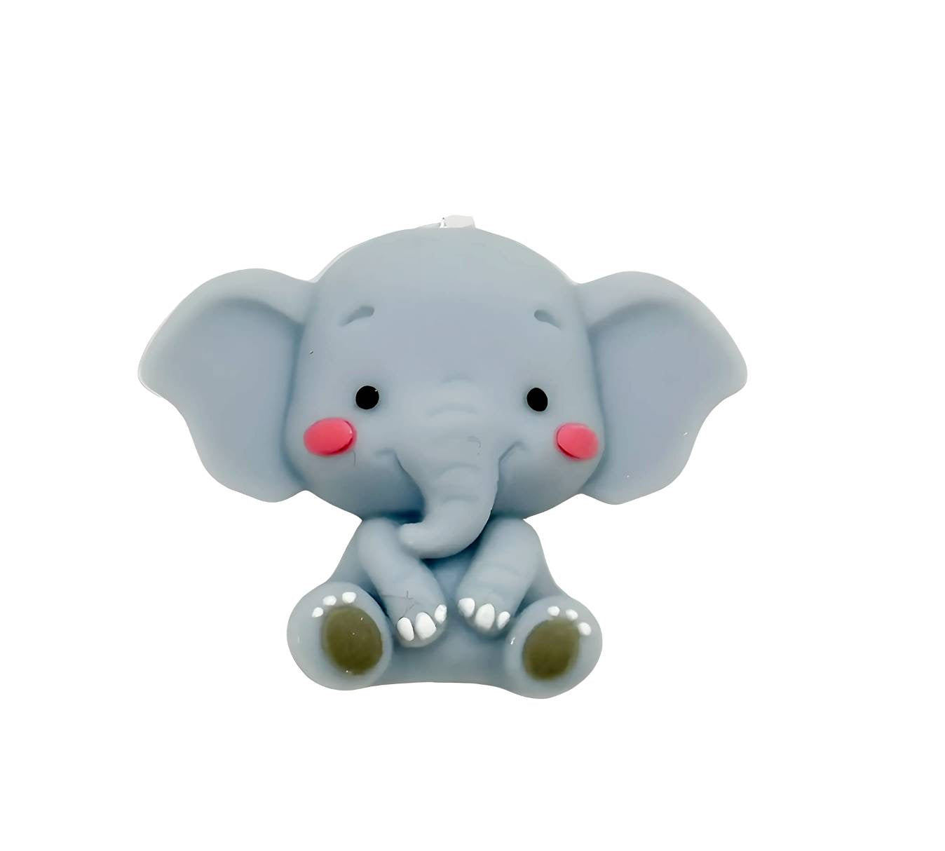 3D Elephant Beads F-386