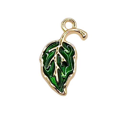 Lush Leaf Charm