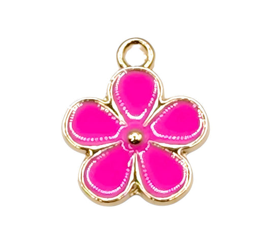 Pink Blossom Charm