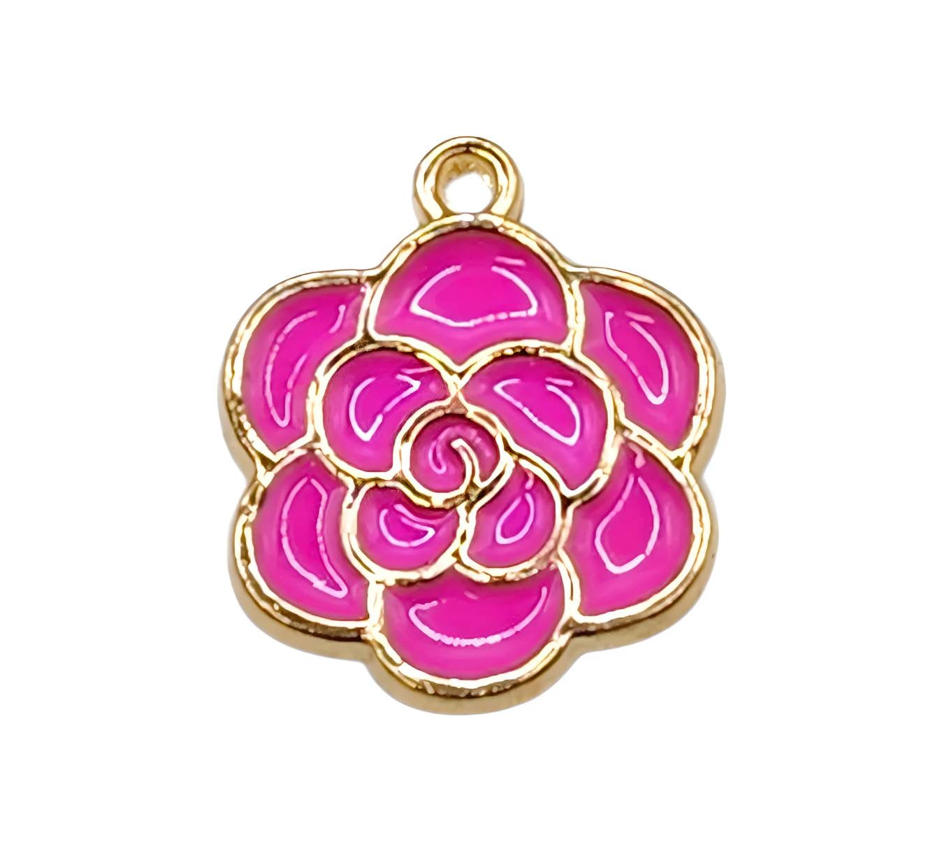 Pink Petal Charm