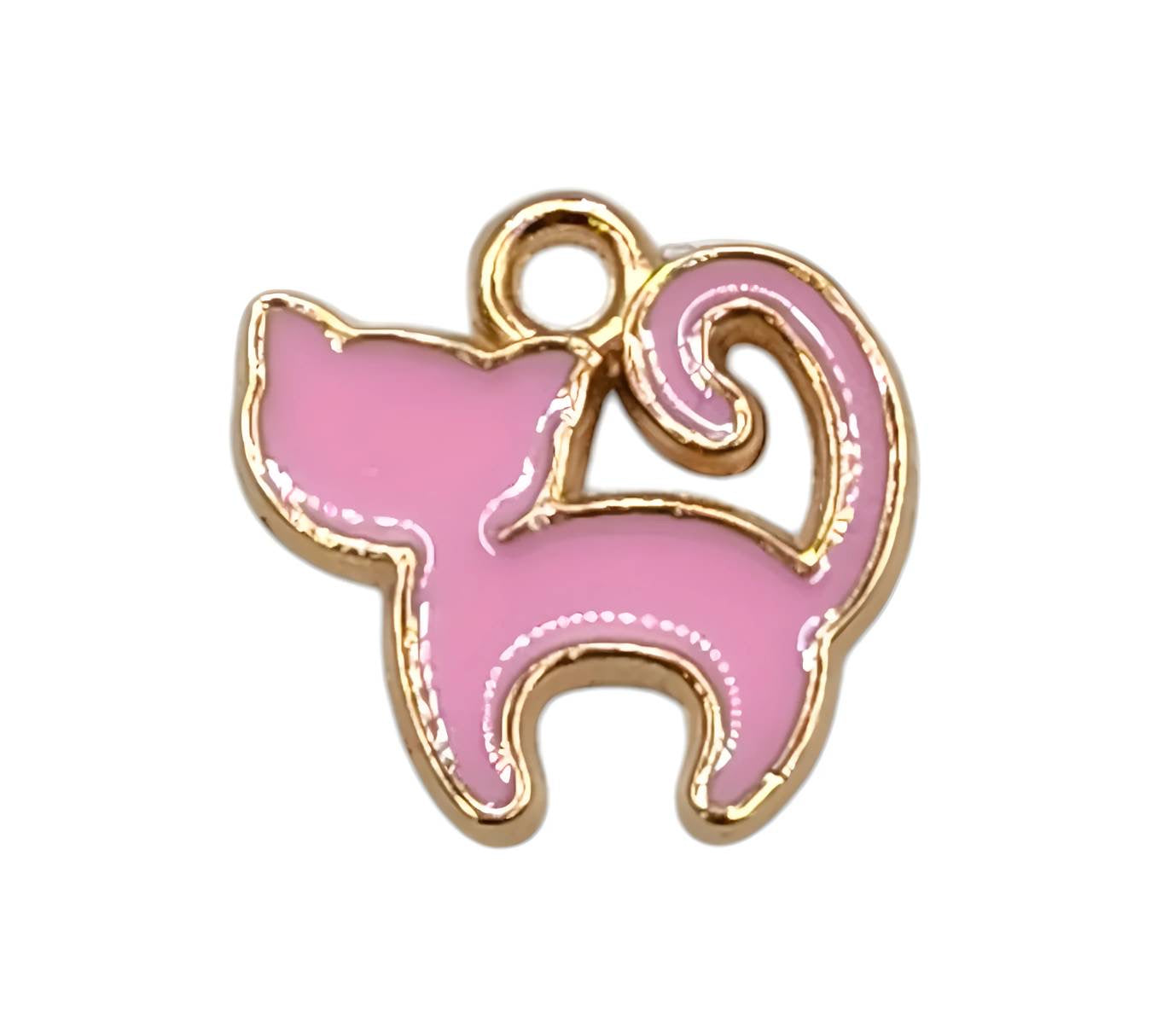 Pink Kitten Charm