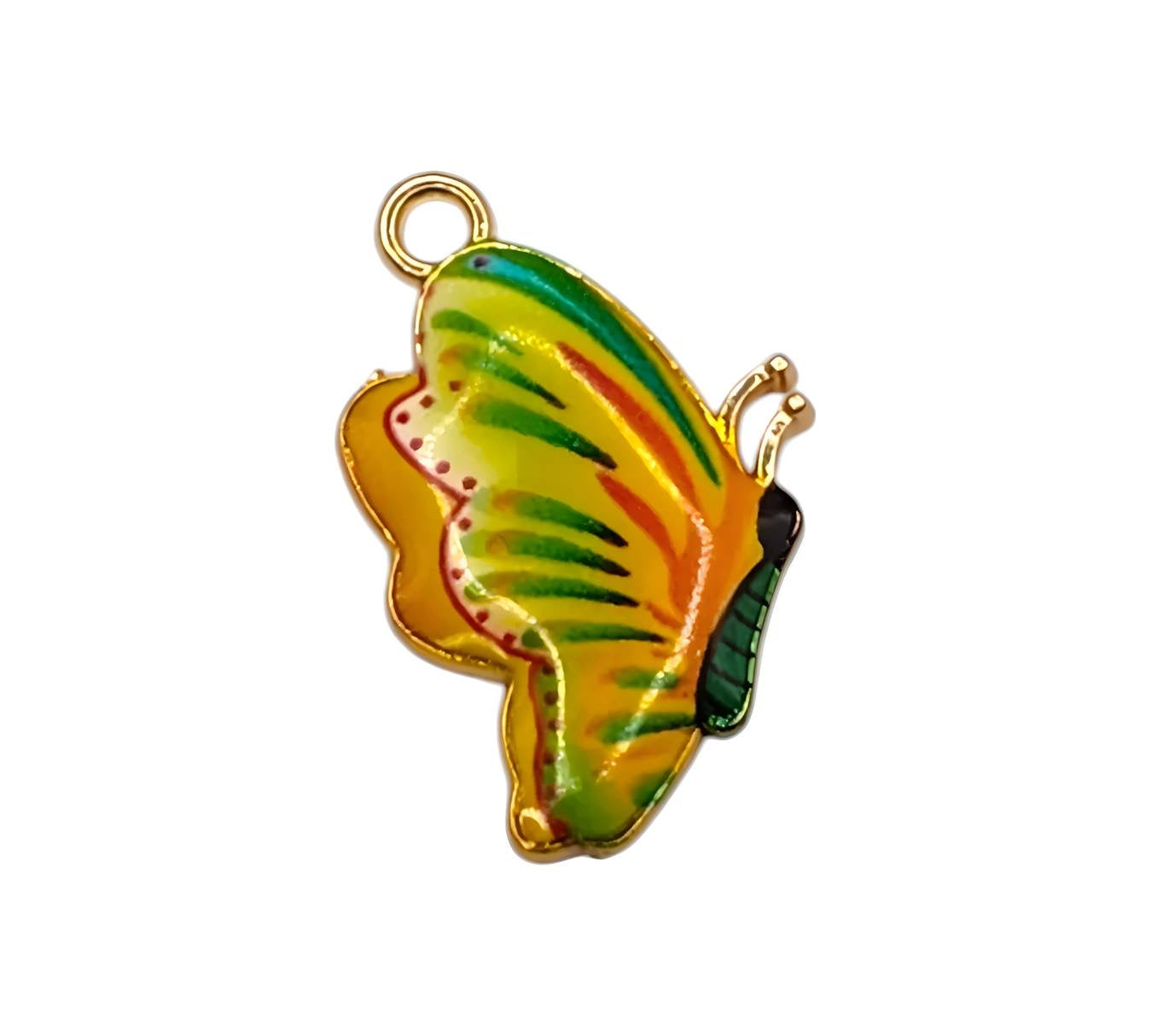 Colorful Butterfly Charm