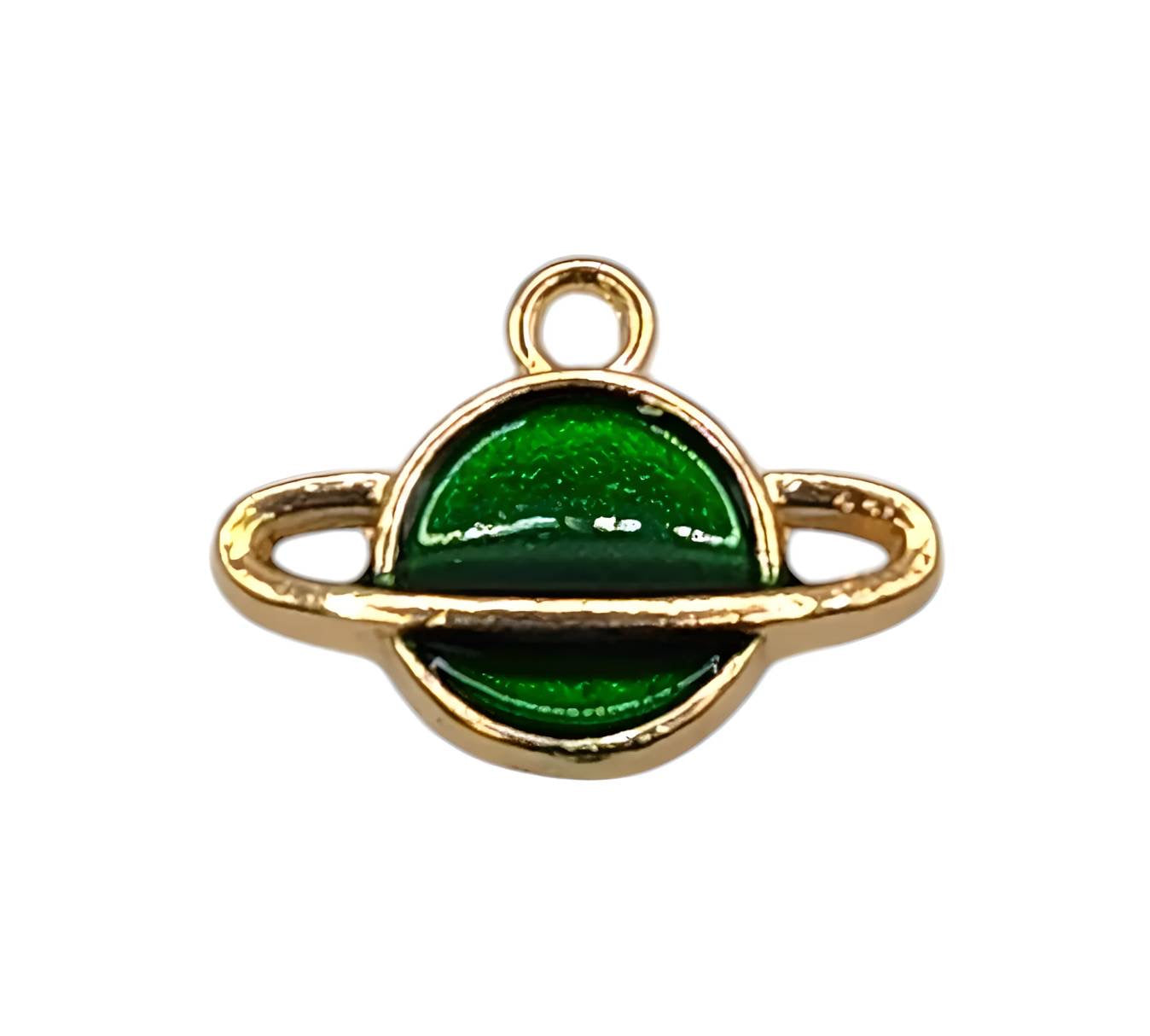 Green Planet Charm