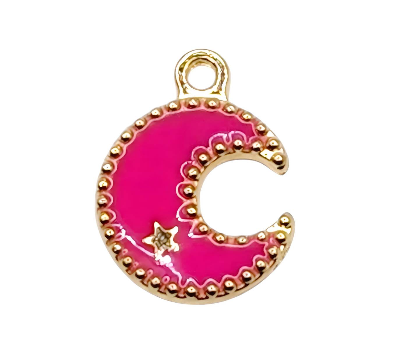 Pink Lunar Glow Charm