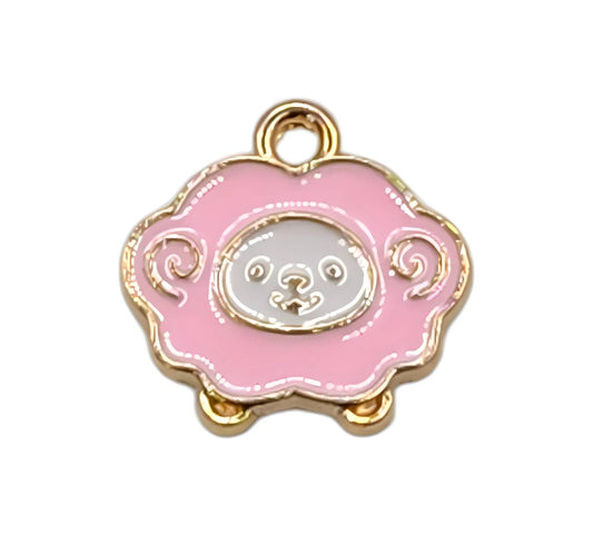 Pink Sheep Charm