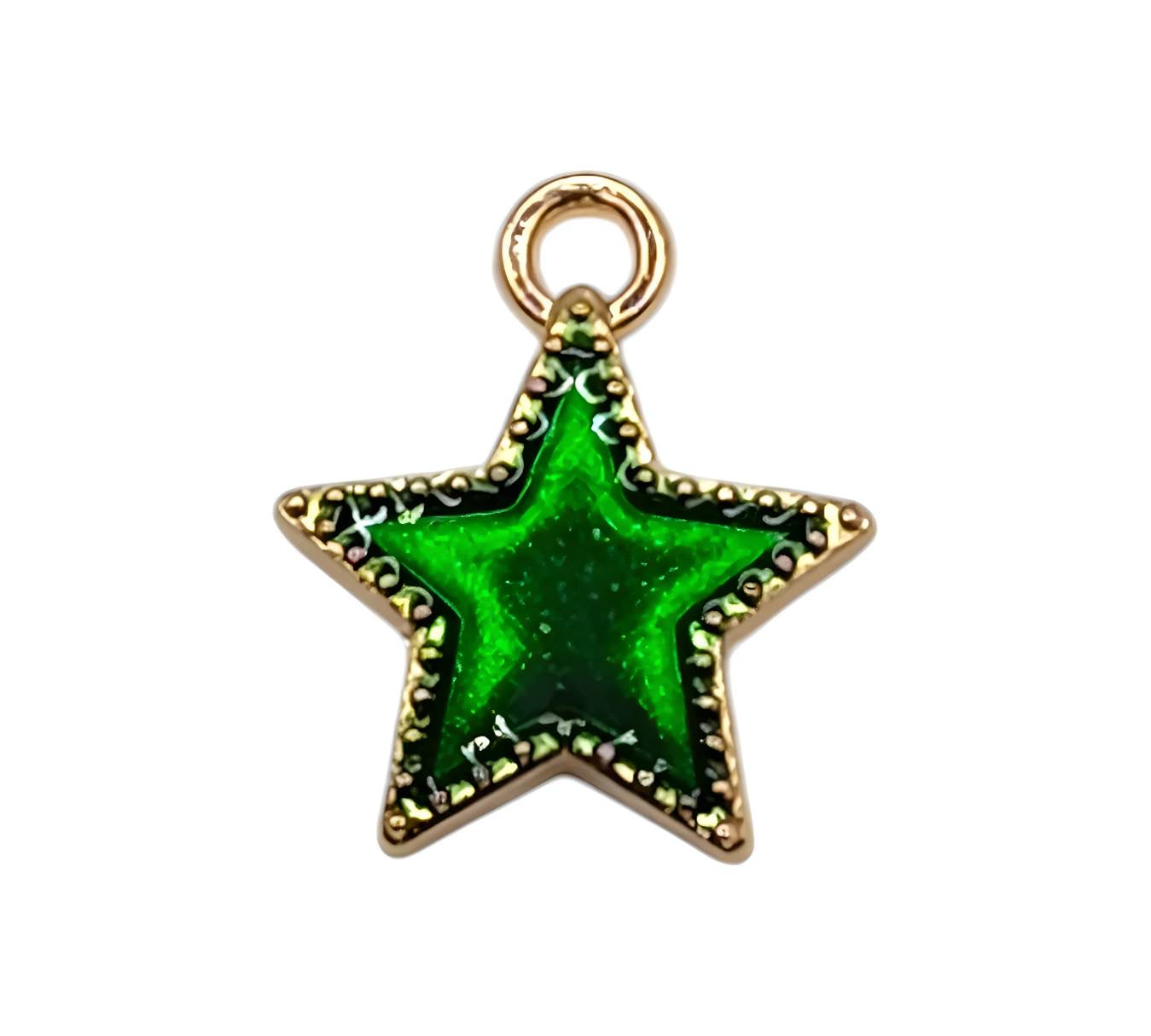 Verdant Star Charm