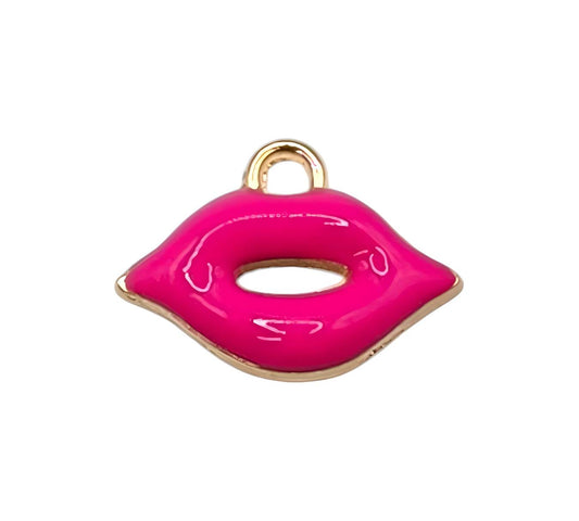 Pink Lip Charm