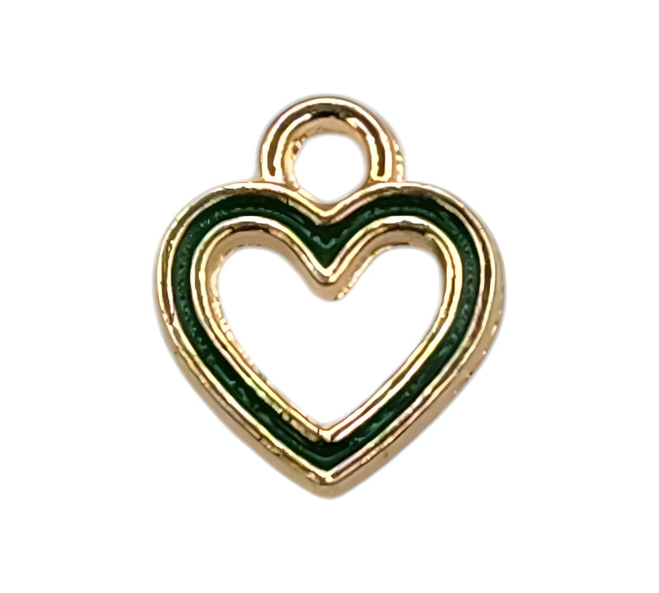 Heart of Envy Charm