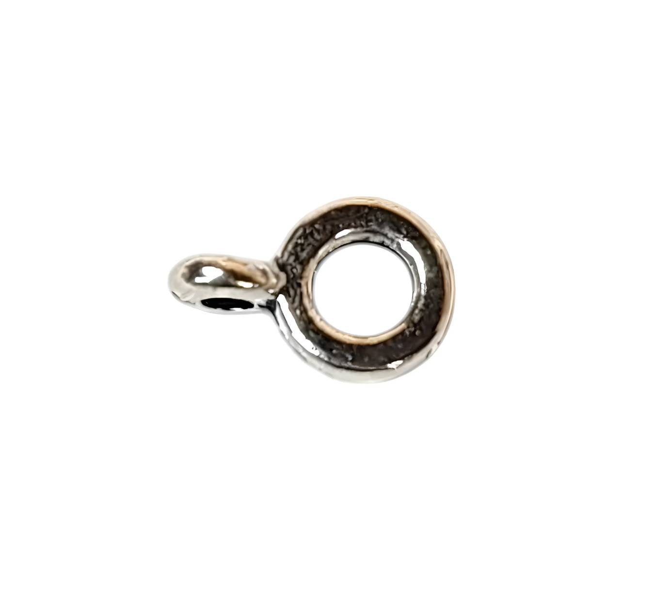 Silver Charm Connector Spacers