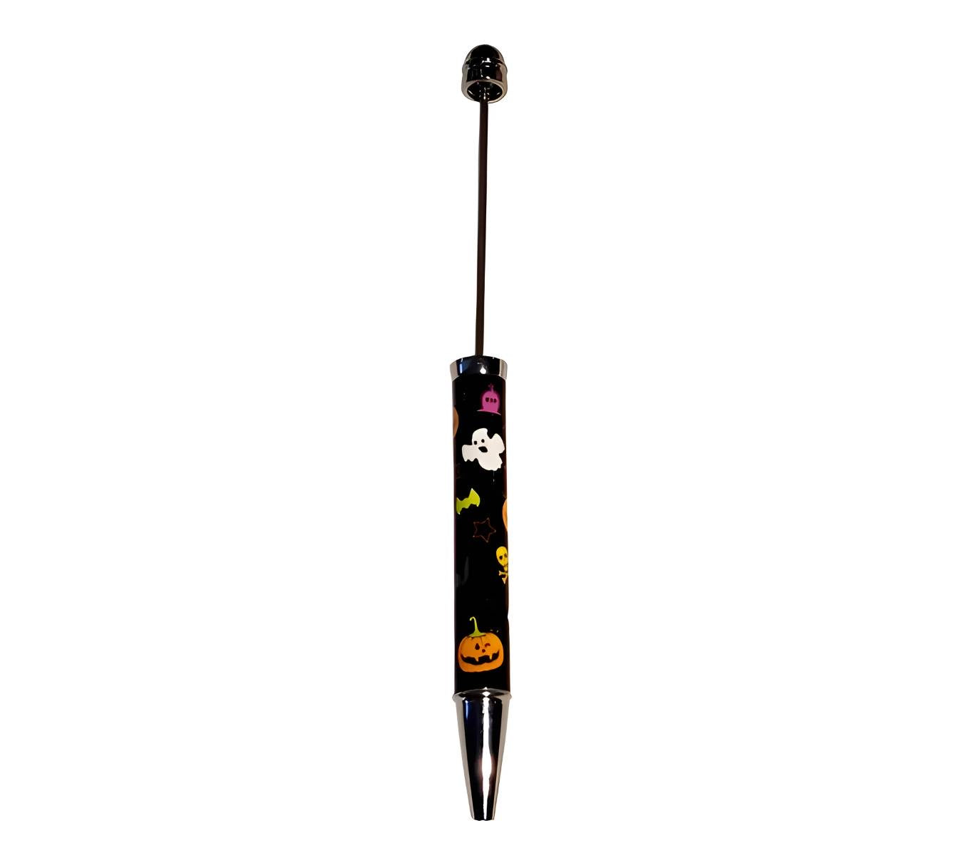 Black Halloween Beadable Pens