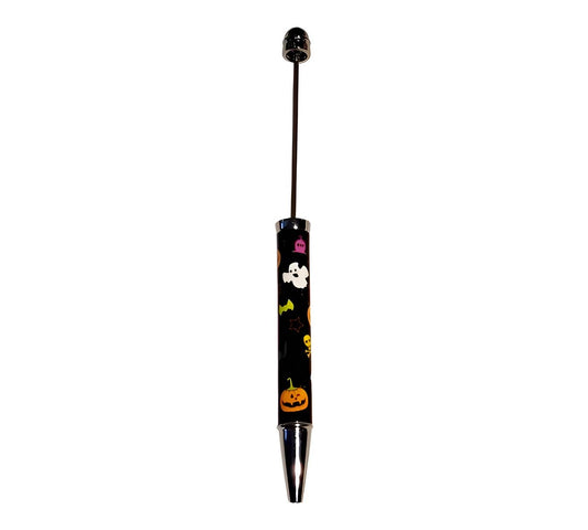 Black Halloween Beadable Pens