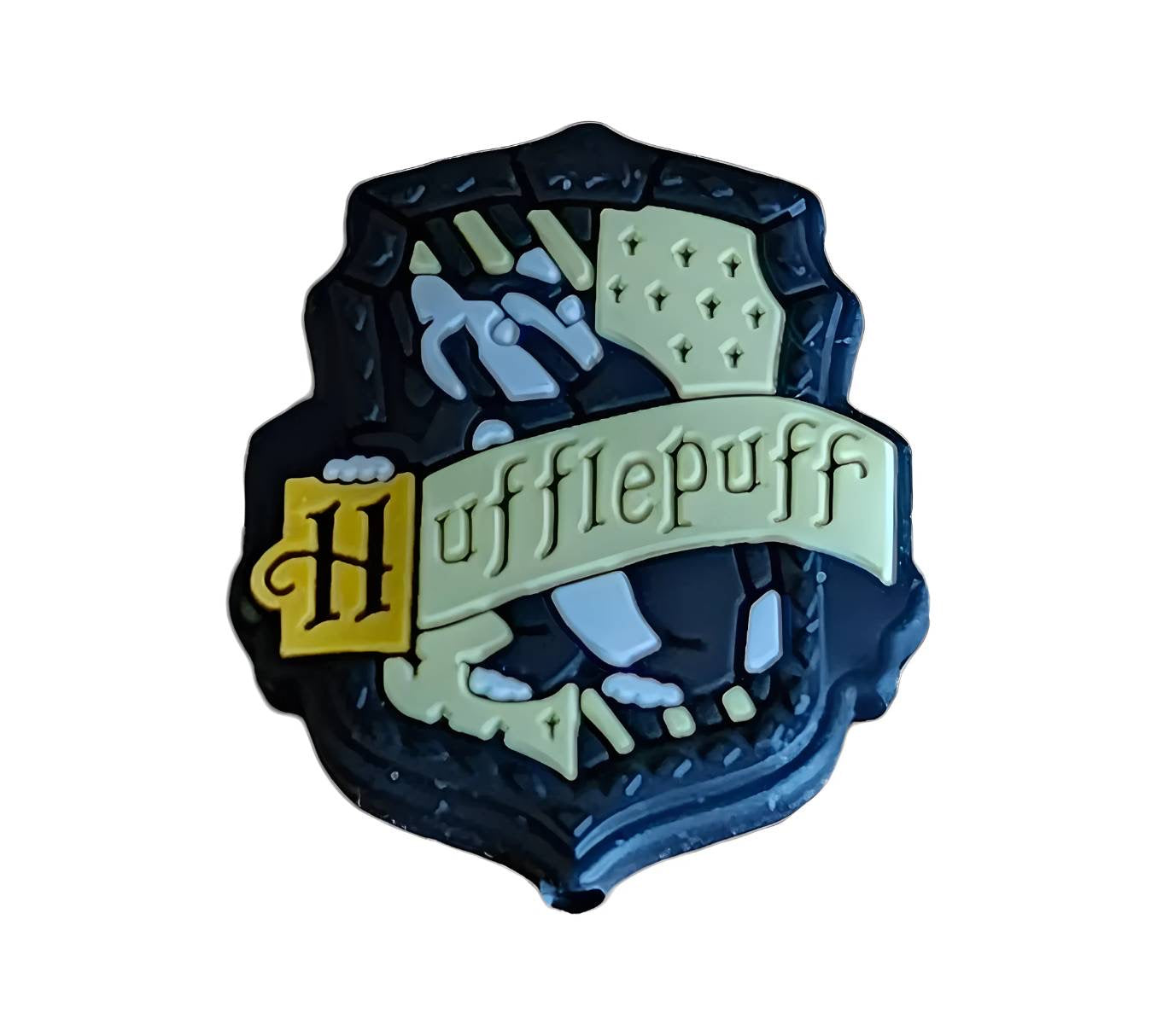 Hufflepuff Focal Bead F-402