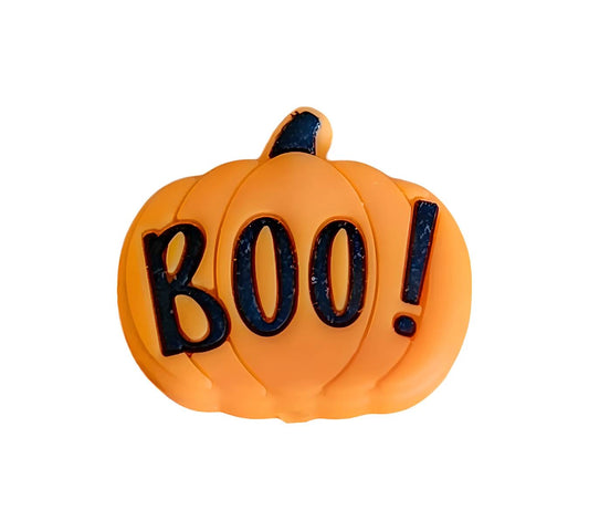 Boo Pumpkin Focal Bead