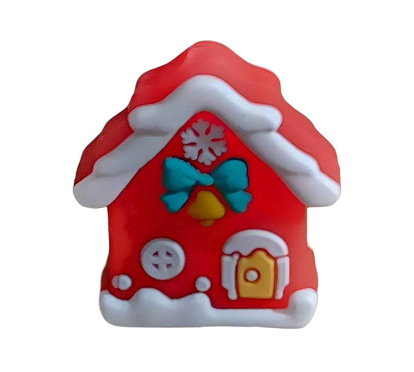 3D Christmas House Beads