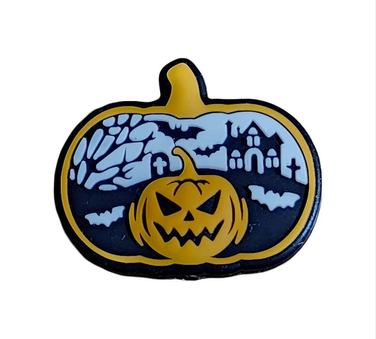 Graveyard Pumpkin Focal Beads