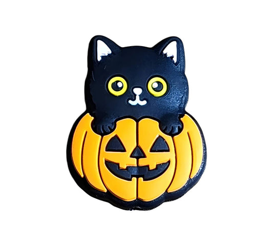 Pumpkin Cat Focal Beads