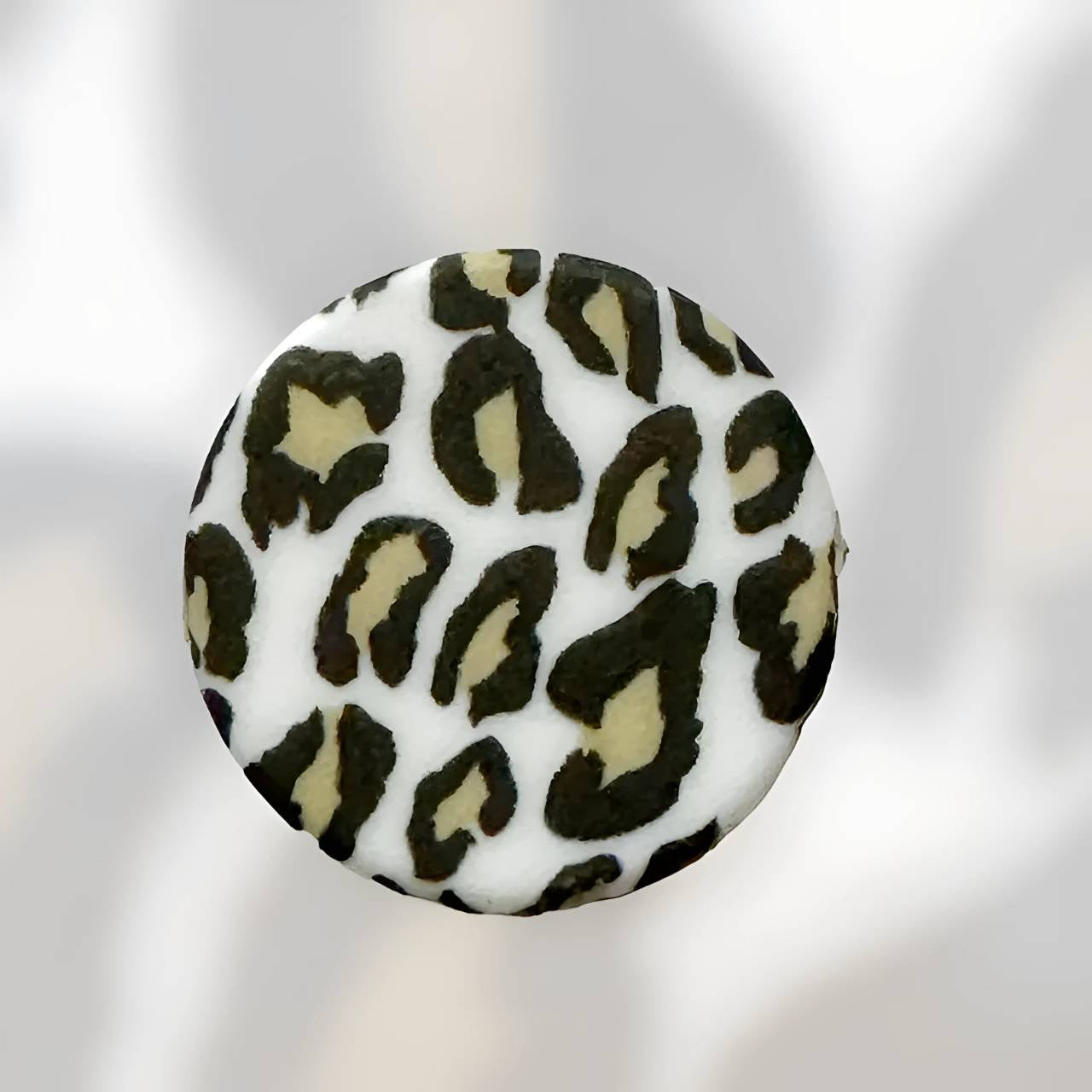 Leopard Print (Round Silicone Focal) F-357