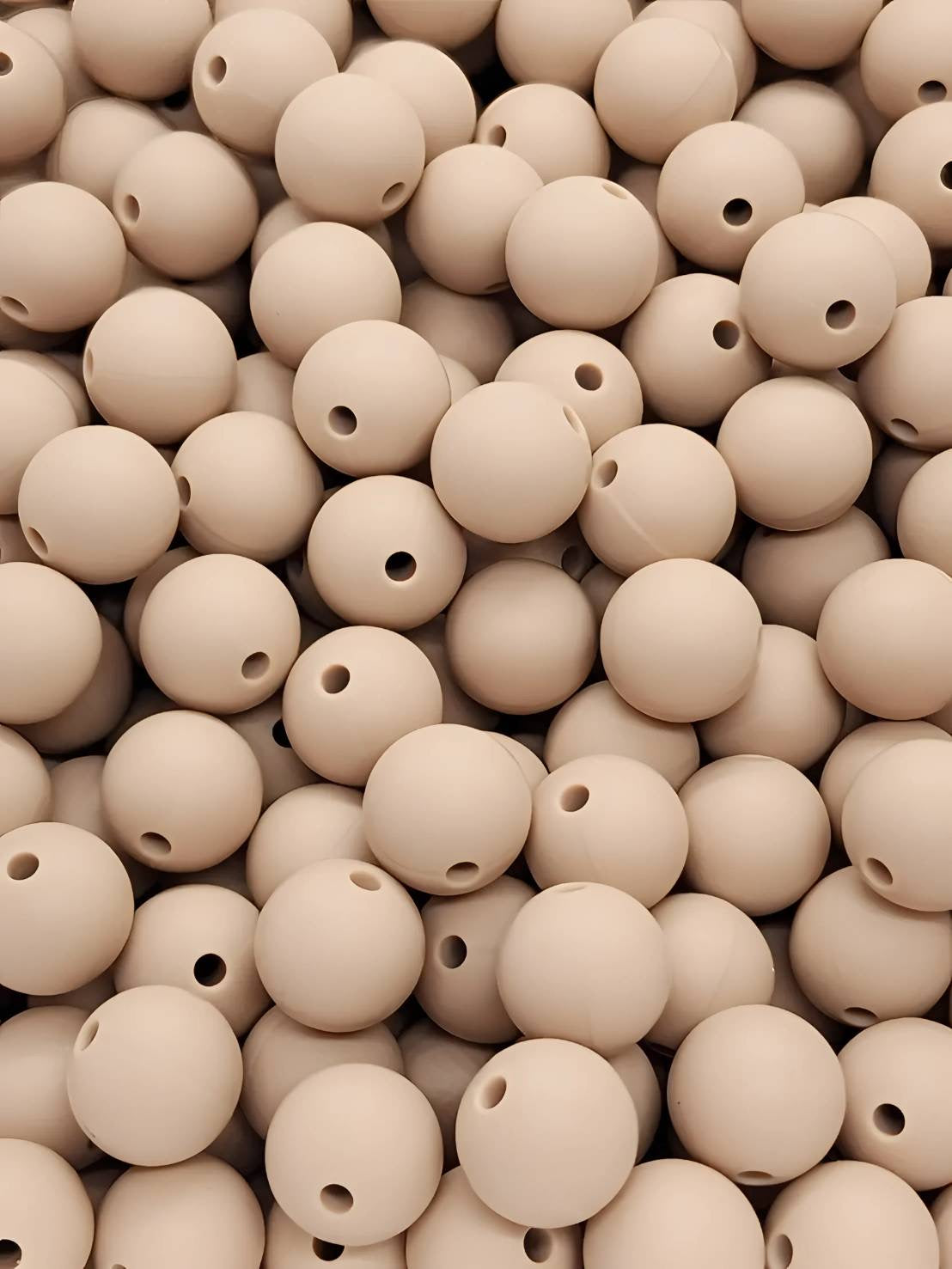 Sahara Sands 12mm Silicone Beads