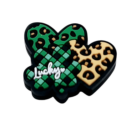 Lucky Hearts Focal Beads