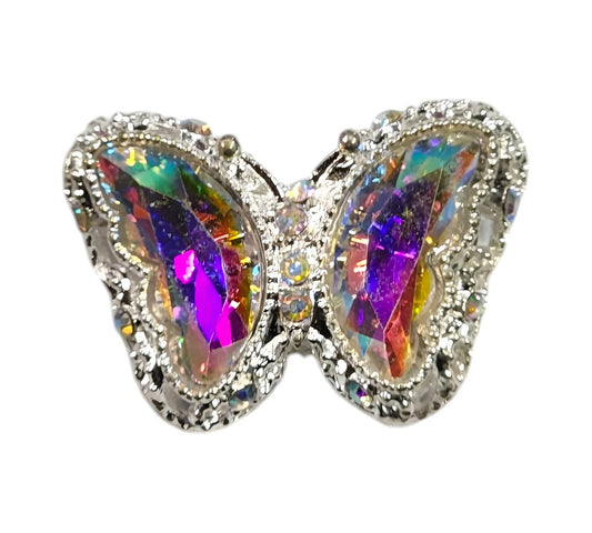 Iridescent Butterfly Gemstone Beads