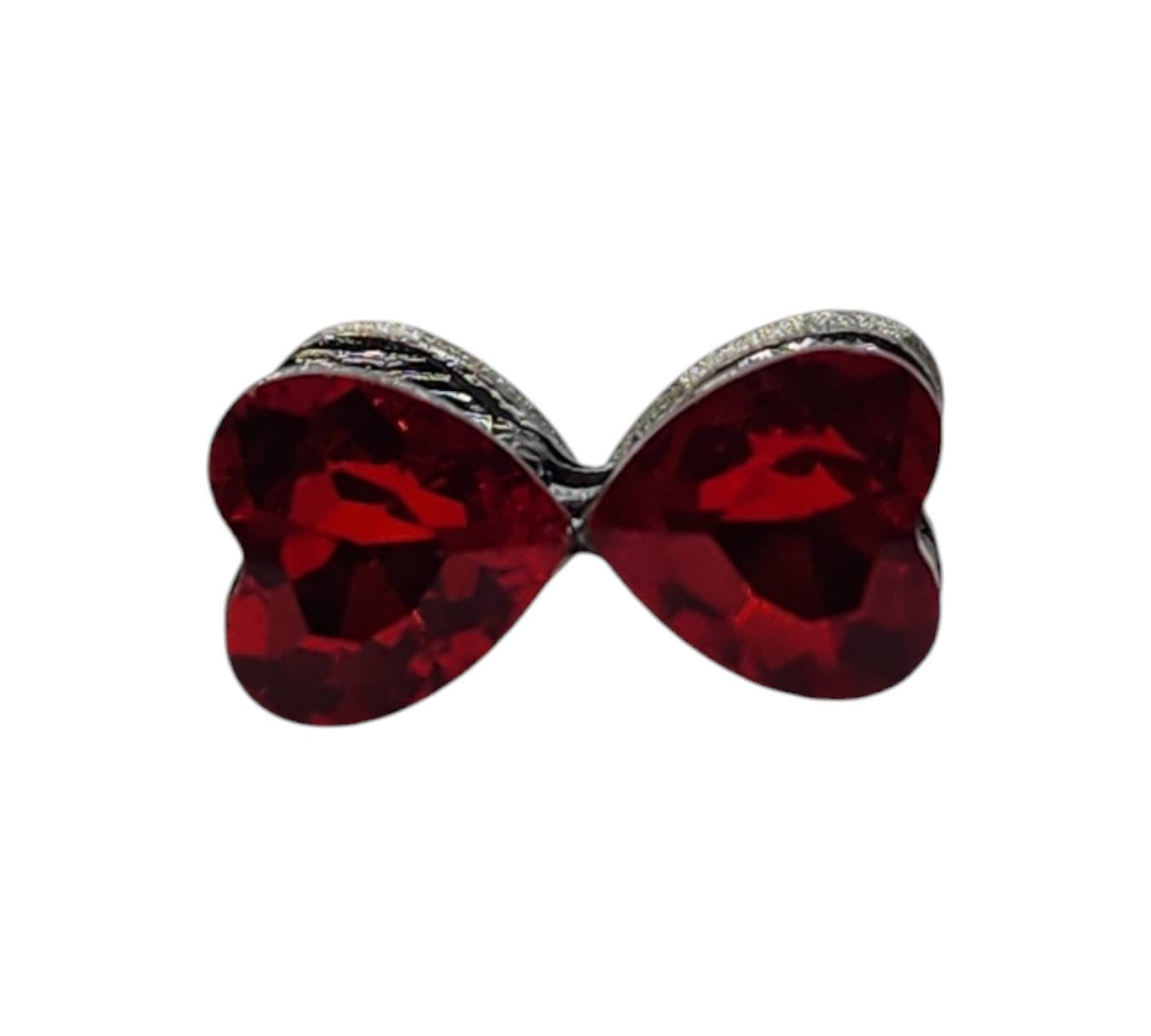 Bow Red Hematite Gemstone Bead