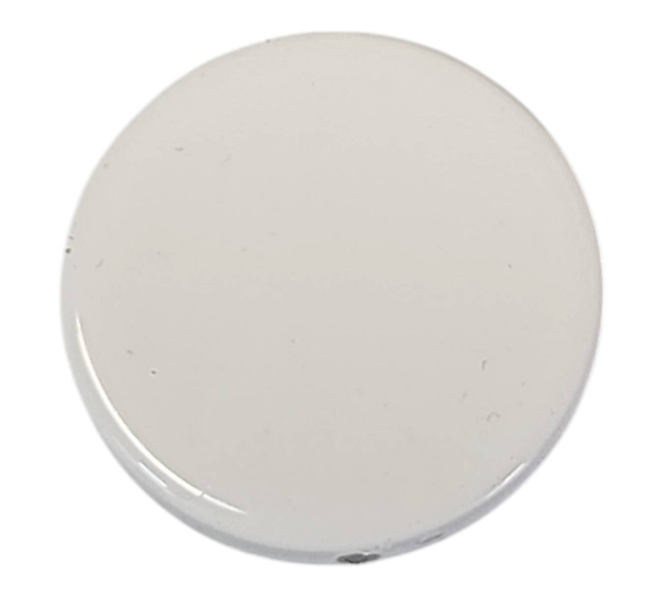 Round White Acrylic Discs