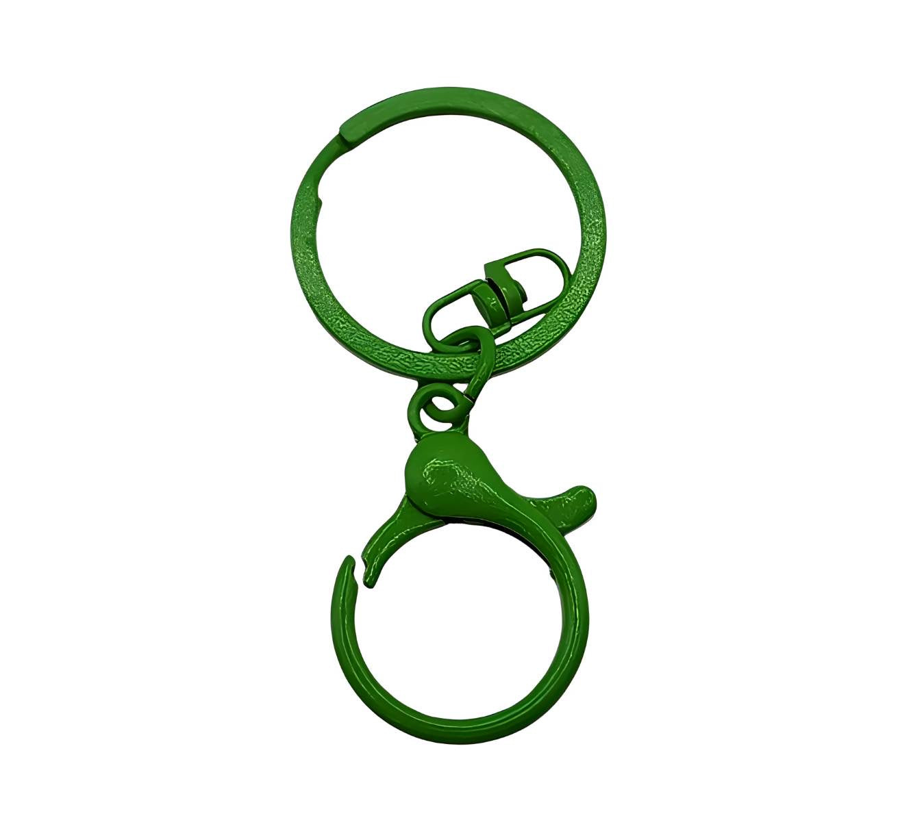 Green Lobster Clasp Key Ring