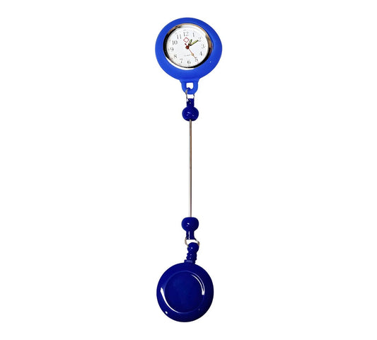 Beadable Clock Blue Badge Reel