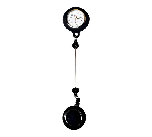 Beadable Clock Black Badge Reel