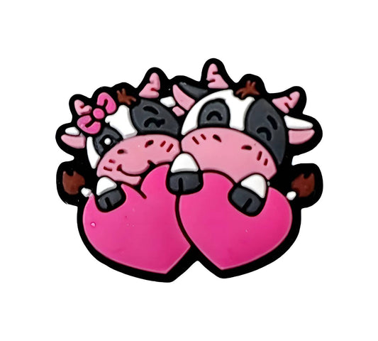 Cow Couple Focal Beads (Custom)