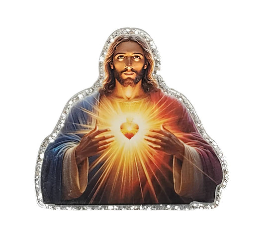 Sacred Heart Flatback Acrylics (Custom)