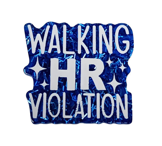 Walking HR Violation Flatback Acrylics