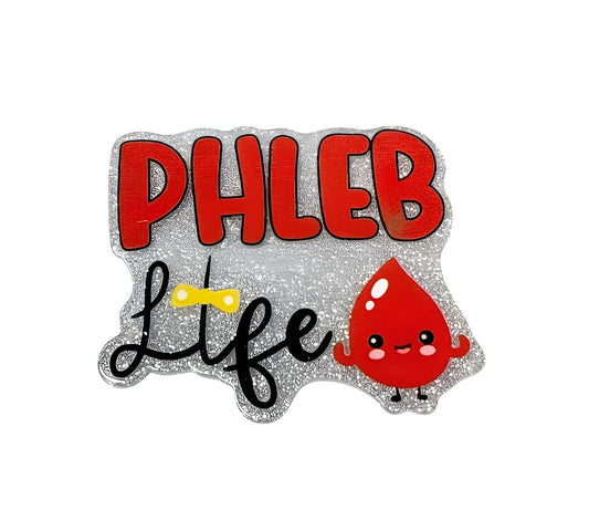 Phleb Life Flatback Acrylics