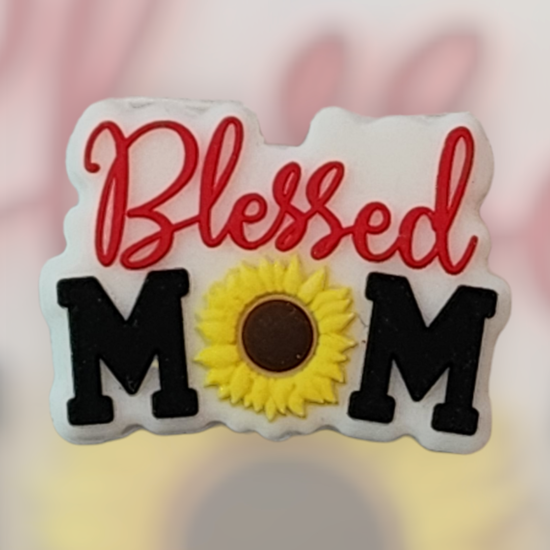 Blessed Mom Silicone Focal