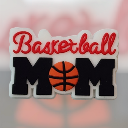 Basketball Mom Focal Bead