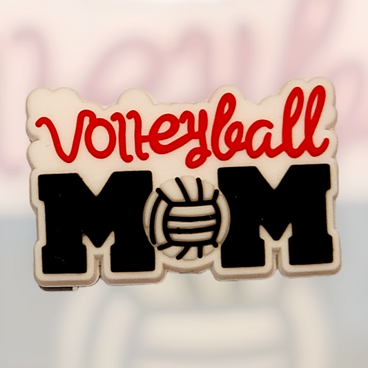 Volleyball Mom Focal Bead