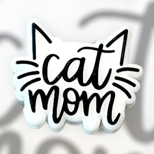 Cat Mom Silicone Focal