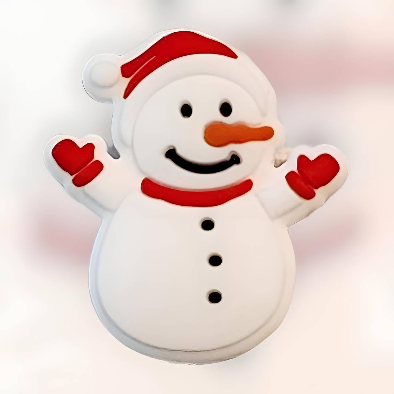 Snowman Silicone Focal