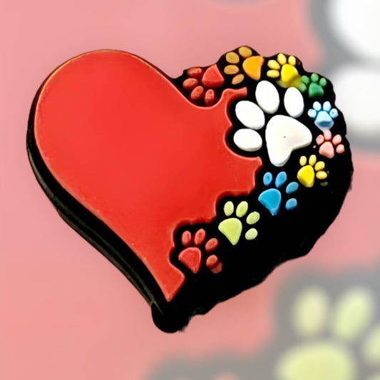 Pet Heart Silicone Focal