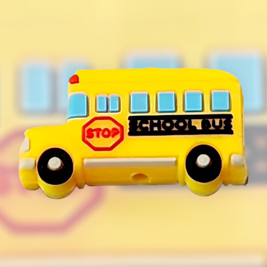 School Bus Silicone Focal