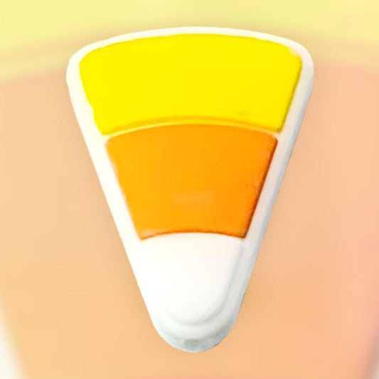 Candy Corn Silicone Focal